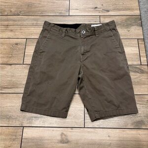 Y2K Volcom Stone True to This Straight fit Shorts Size 32W 10 Inch Inseam